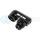 SNOW PERFORMANCE SNF-60819 FUEL RAIL 180 DEG -8 ORB MALE TO -8 ORB FEMALE