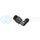 SNOW -8 SNF-60869 ORB TO -6AN 90 DEGREE SWIVEL FITTING (BLACK)