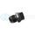 SNOW PERFORMANCE SNF-61210 12 ORB TO -12 AN STRAIGHT FITTING (BLACK)
