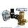 SNOW PERFORMANCE SNO-353G BILLET FIXED (100PSI) CO2 REGULATOR W/GAUGES