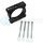SNOW PERFORMANCE SNO-40079 2015+ FORD MUSTANG 2.3L ECOBOOST THROTTLE BODY SPACER INJECTION PLATE
