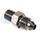 SNOW PERFORMANCE SNO-804-BRD 1/8IN NPT TO 4AN STRAIGHT WATER FITTING (BLACK)
