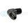 SNOW PERFORMANCE SNO-807-BRD 1/8IN NPT TO 4AN ELBOW WATER FITTING (BLACK)
