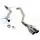 AFE 49-36401 MACHFORCE XP EXHAUSTS CAT-BACK SS-304 EXH CB VW JETTA 09-10 L4-2.0L (TDI)