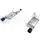 AFE 49-43052-B MACHFORCE XP EXHAUST 11-14 FORD MUSTANG GT V8-5.0L 3IN. STAINLESS STEEL AXLE-BACK W/BLACK TIPS