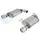AFE 49-43105-P MACH FORCE-XP SS AXLE BACK EXHAUST W/POLISHED TIPS 15-17 FORD MUSTANG GT V8-5.0L