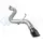 AFE 49-48070-1B MACH FORCE-XP AXLE-BACK EXHAUST SYSTEM W/BLACK TIP 18-20 JEEP WRANGLER L4-2.0T / V6-3.6L