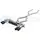 AFE 49-36341-B MACH FORCE-XP 3.5IN. 304 SS C/B EXHAUST SYSTEM 15-18 BMW X5 M (F85) V8-4.4L (TT) - BLACK TIP