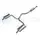 AFE 49-36805 SUBARU OUTBACK 20-23 H4-2.4L TAKEDA 2-1/2 IN TO 2-1/4 IN 304 STAINLESS STEEL CAT-BACK EXHAUST