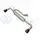 AFE 49-37023-B 19-22 MAZDA 3 L4 2.5L TAKEDA 3IN TO 2-1/2IN 304 STAINLESS STEEL AXLE-BACK EXHAUST W/ BLACK TIP