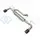 AFE 49-37023-C 19-22 MAZDA 3 L4 2.5L TAKEDA 3IN TO 2-1/2IN 304 SS AXLE-BACK EXHAUST W/ CARBON FIBER TIP