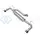 AFE 49-37023-L 19-22 MAZDA 3 L4 2.5L TAKEDA 3IN TO 2-1/2IN 304 SS AXLE-BACK EXHAUST W/ BLUE FLAME TIP