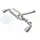 AFE 49-37032-P 22-23 HYUNDAI KONA N L4 2.0L (T) TAKEDA 3IN 304 SS AXLE-BACK EXHAUST SYSTEM W/ POLISHED TIPS
