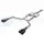 AFE 49-32067-B MACH FORCE-XP 2-1/2IN 304 SS CAT-BACK EXHAUST 15-21 DODGE CHALLENGER V6-3.6L - QUAD BLACK TIP