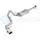 AFE 49-06039-P SCORPION 2-1/2IN ALUM STEEL CAT-BACK EXHAUST W/ POLISHED TIPS 07-17 TOYOTA FJ CRUISER V6 4.0L