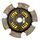 ACT 6240233 240MM DRIVE PLATE 1.125IN X 22 SPLINE 6 PAD SPRUNG RACE DISC (SPECIAL ORDER)