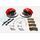 ALCON BKF7059ZG06 2009+ NISSAN GT-R R35 412X36MM ROTOR 6 PISTON CALIPER RC6 FRONT AXLE KIT - RED