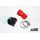 DO88 CP-110R-OEM VAG 1.8/2.0 TSI (MQB) TURBO MUFFLER DELETE OEM PRESSURE PIPES RED HOSE