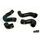DO88 DO88-KIT114S 01-04 AUDI A4 1.8T (B6 190HP) PRESSURE HOSES - BLACK