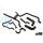 DO88 DO88-KIT175S 90-96 BMW 320/325 2.0L/2.5L (E36) COOLANT HOSES - BLACK