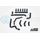 DO88 DO88-KIT192S 02-04 AUDI RS6 4.2L BITURBO (C5) CRANKCASE VENT HOSES - BLACK