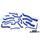 DO88 DO88-KIT45B VOLKSWAGEN GOLF AUDI A3 2.0 TSI/TFSI RADIATOR HOSES BLUE