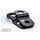 TURBO XS W15-RADSTAY-BLK 15-16 SUBARU WRX/STI BILLET ALUMINUM RADIATOR STAY - BLACK