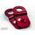 TURBO XS W15-RADSTAY-RED 15-16 SUBARU WRX/STI BILLET ALUMINUM RADIATOR STAY - RED