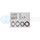 TURBO XS WS-HARDWARE WRX/STI/FXT REPLACEMENT EXHAUST HARDWARE KIT