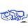 DO88 DO88-KIT78B AUDI S3/TT/SEAT LEON CUPRA R 1.8T COOLANT HOSES - BLUE