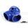 DO88 DO88-KIT89B 99-02 AUDI S4/A6 2.7L BITURBO (AGB/AJK/AZA) THROTTLE BODY HOSE - BLUE