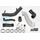 DO88 TR-380-OEM AUDI RS3 2.5T (8V)/TT RS 2.5T (8S) CHARGE PIPES (OEM INTERCOOLER) - BLACK