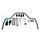 HELLWIG 7321 17-22 FORD F-350 SUPER DUTY SOLID HEAT TREATED CHROMOLY 1-5/16IN BIG WIG REAR SWAY BAR