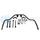 HELLWIG 7736 13-16 FORD F-350 4WD SOLID HEAT TREATED CHROMOLY 1-1/4IN REAR SWAY BAR