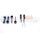 HELLWIG 7960 UNIVERSAL ADJUSTABLE HEAVY DUTY SWAY BAR END LINKS 6-8IN LENGTH