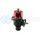 TURBOSMART TS-0215-1022 BOV SMART DUAL PORT MITSUBISHI EVO 4 THROUGH X - RED