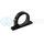 TURBOSMART TS-0402-1140 FPR BILLET FUEL FILTER BRACKET FOR 1.75IN OD FILTERS - BLACK