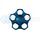 TURBOSMART TS-0891-0071 12AN BLUE OIL CAP