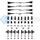 DEATSCHWERKS 16S-LS-2200-8 2200CC - LS INJECTOR KIT