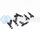 DEATSCHWERKS 18U-09-0650-6 650CC - L5 TURBO WHITE BLOCK, BMW E30/E36