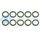 DEATSCHWERKS 6-02-0311 REPLACEMENT O-RINGS FOR 5/16 INCH FEMALE EFI FITTINGS (6-02-0121, 6-02-0143)