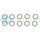 DEATSCHWERKS 6-02-0312 REPLACEMENT O-RINGS FOR 3/8 INCH FEMALE EFI FITTINGS (6-02-0103, 6-02-0104)