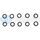 DEATSCHWERKS 6-02-0313 REPLACEMENT O-RINGS FOR 1/4 INCH FEMALE EFI FITTINGS (6-02-0120)