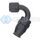DEATSCHWERKS 6-02-0875-B 120-DEG. 8AN SWIVEL PTFE HOSE END