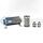DEATSCHWERKS 8-03-110-005K-8 -8AN, 5 MICRON, 110MM IN-LINE FUEL FILTER KIT