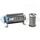 DEATSCHWERKS 8-03-110-005K 10AN FEMALE, 5 MICRON, 110MM IN-LINE FUEL FILTER KIT