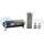DEATSCHWERKS 8-03-160-100K-38 3/8 IN, 100 MICRON, 160MM IN-LINE FUEL FILTER KIT
