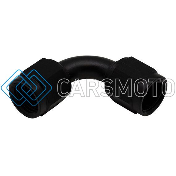 DEATSCHWERKS 6-02-0215-B 90-DEG. 6AN TO 6AN SWIVEL COUPLER