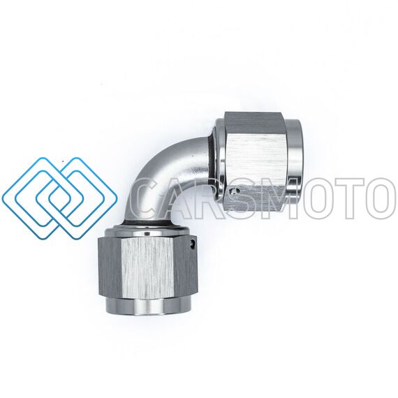DEATSCHWERKS 6-02-0216 90-DEG. 8AN TO 8AN SWIVEL COUPLER