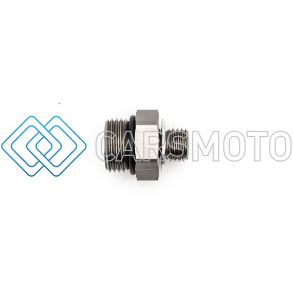 DEATSCHWERKS 6-02-0608 8AN ORB TO M12 X 1.5 METRIC ADAPTER